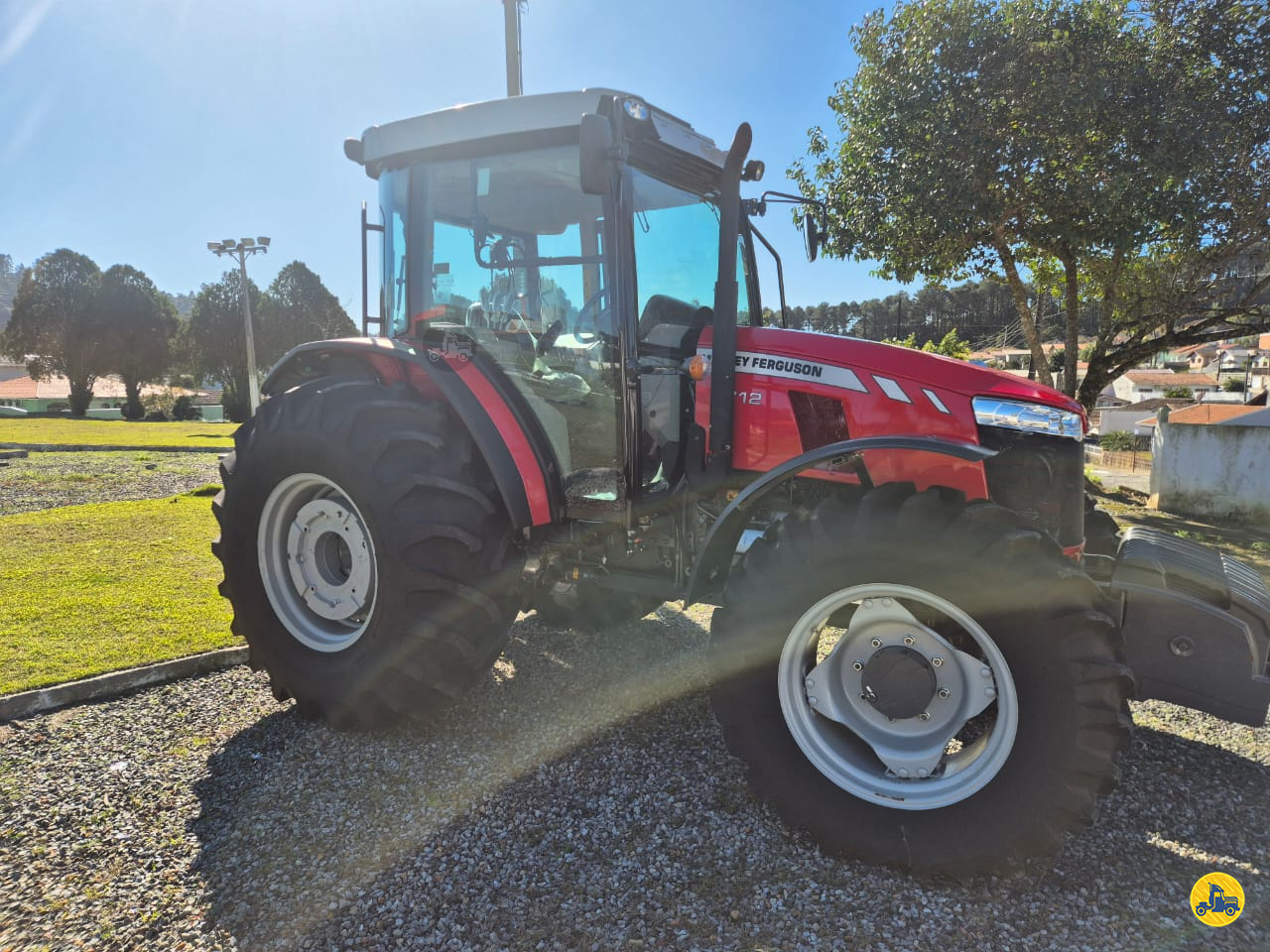 TRATOR MASSEY FERGUSON MF 6712 Tração 4x4 Rodomaya Transportes ITUPORANGA SANTA CATARINA SC
